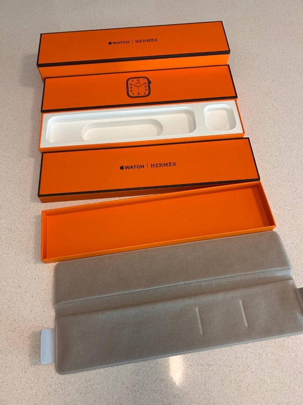 Hermès Empty Boxes Only Orange Packaging - Picture 12 of 15